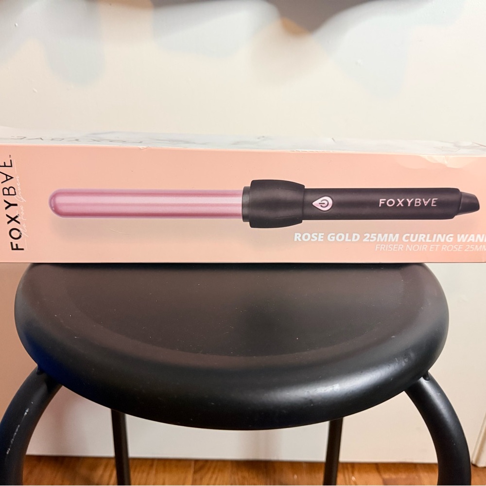 FOXYBae Rose Gold 25mm Curling Wand